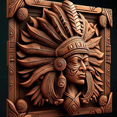 3D model aztec (STL)